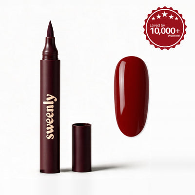 Cherry Nail Pen — nail pen and colour swatch