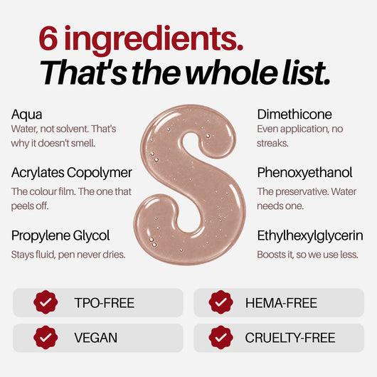 Cloud Nail Pen — 6-ingredient formula, TPO-free, HEMA-free, vegan
