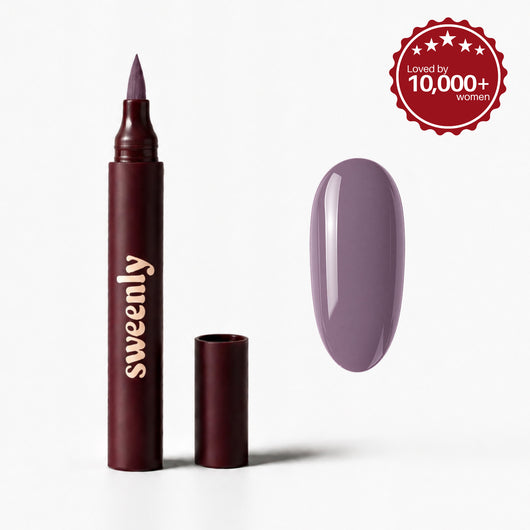 Lavender Nail Pen — nail pen and colour swatch