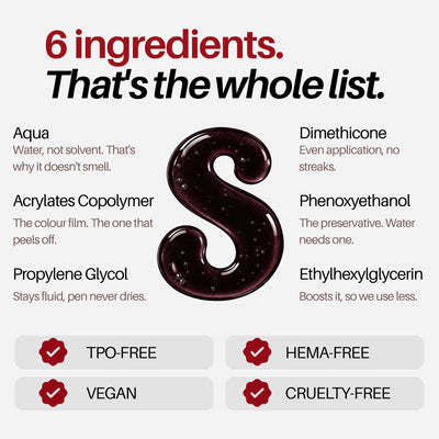 Night Nail Pen — 6-ingredient formula, TPO-free, HEMA-free, vegan