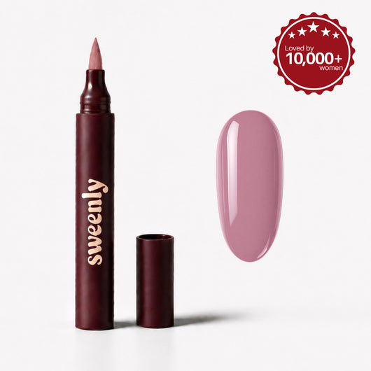 Rosaline Nail Pen — nail pen and colour swatch