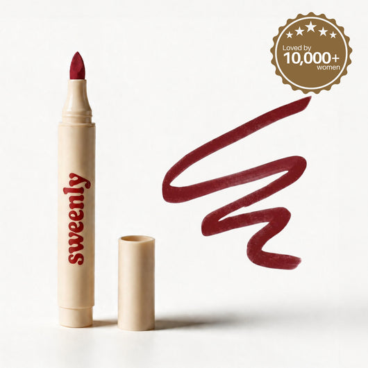 Spicy Lip Pen — lip pen and colour swatch